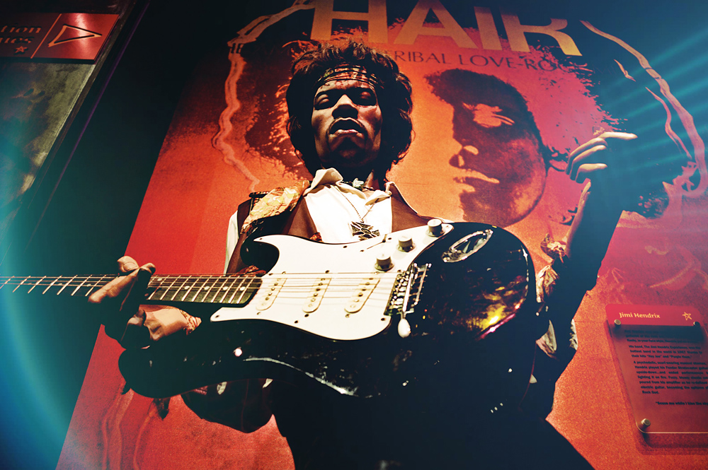 Widely regarded as the greatest rock guitarist of all time, Jimi Hendrix lived in poverty and slum accommodation most of his life. His first recording failed to chart. Born in 1942, he was still struggling to earn a living wage from music in May 1966. He became famous in 1967, and died in 1970. Widely regarded as the greatest rock guitarist of all time, Jimi Hendrix lived in poverty and slum accommodation most of his life. His first recording failed to chart. Born in 1942, he was still struggling to earn a living wage from music in May 1966. He became famous in 1967, and died in 1970.